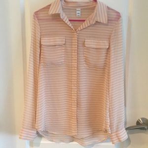 Old Navy Stripe Button Down